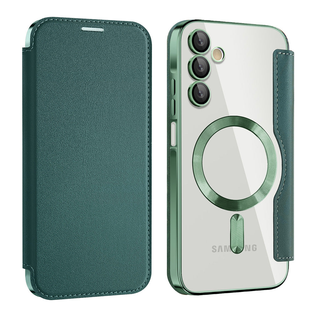 Husă flip Techsuit SmartMag Book Galaxy A15 / A15 5G – Verde – imagine 8