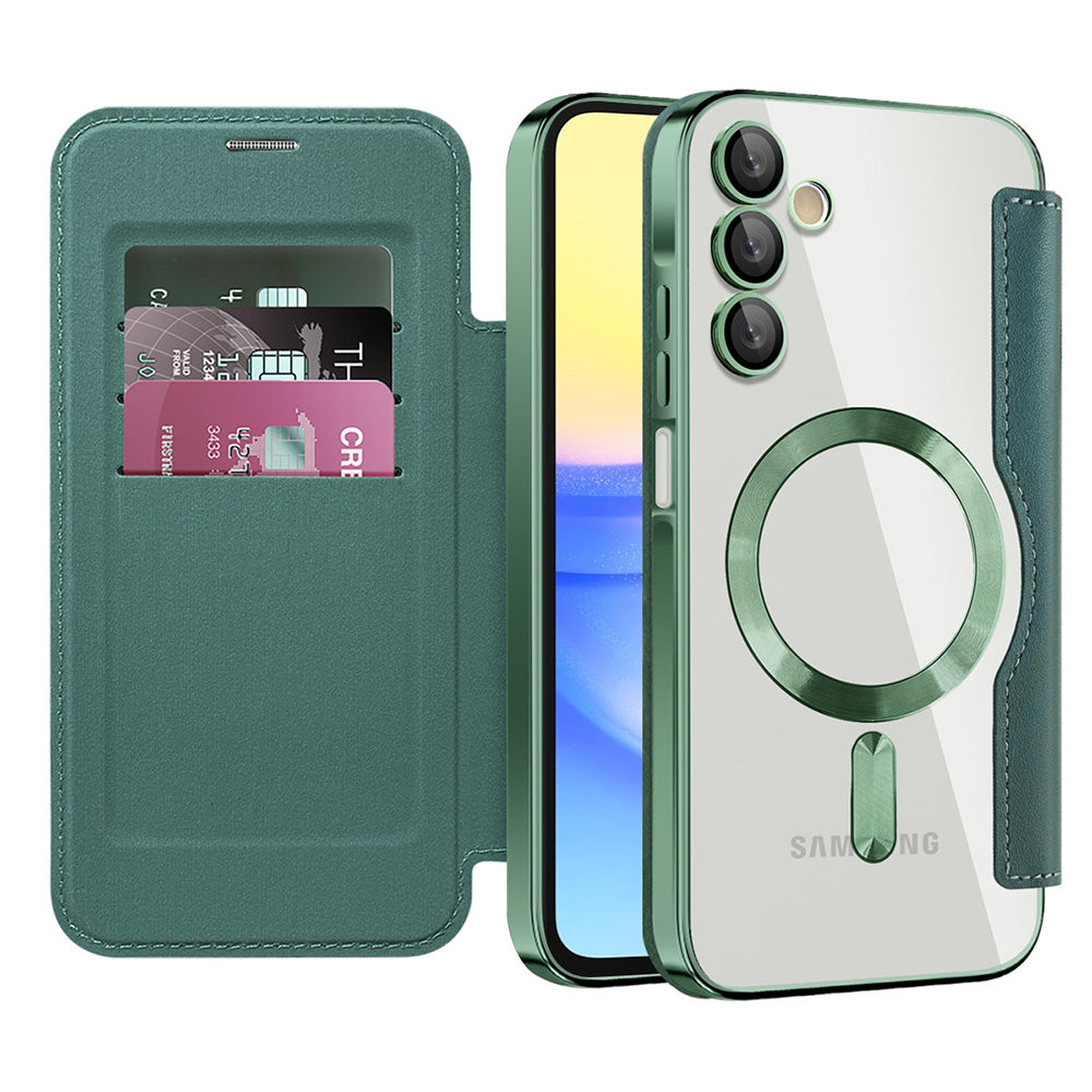 Husă flip Techsuit SmartMag Book Galaxy A15 / A15 5G – Verde – imagine 7
