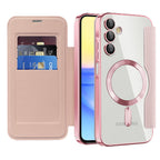 Husă flip Techsuit SmartMag Book Galaxy A15 / A15 5G – Roz – imagine 3