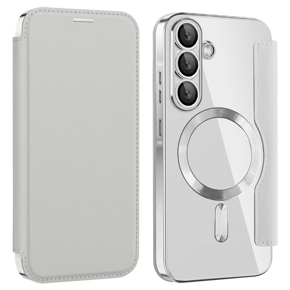 Husă flip Techsuit SmartMag Book Galaxy A36 5G – Gri – imagine 6