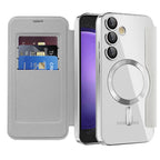 Husă flip Techsuit SmartMag Book Galaxy S23 FE – Gri – imagine 11
