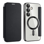 Husă flip Techsuit SmartMag Book Galaxy S23 FE – Negru – imagine 6