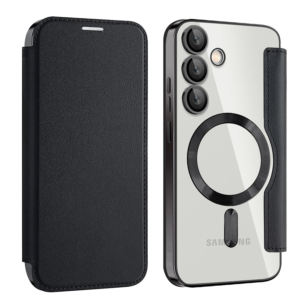 Husă flip Techsuit SmartMag Book Galaxy S23 FE – Negru – imagine 6