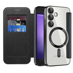 Husă flip Techsuit SmartMag Book Galaxy S23 FE – Negru – imagine 5