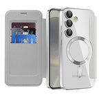 Husă flip Techsuit SmartMag Book Galaxy S24+ – Gri – imagine 9