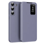Husă flip Techsuit SmartView Galaxy S22 – Mov – imagine 11