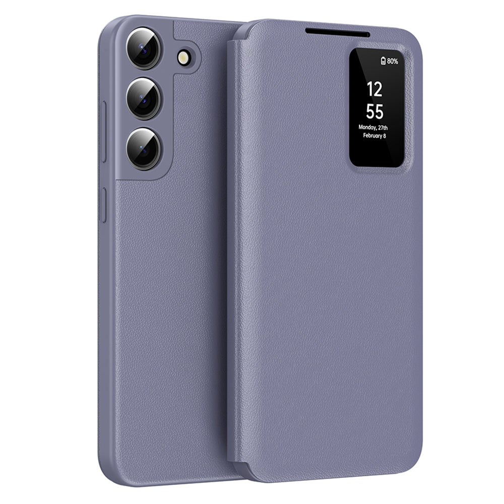 Husă flip Techsuit SmartView Galaxy S22+ – Mov – imagine 1