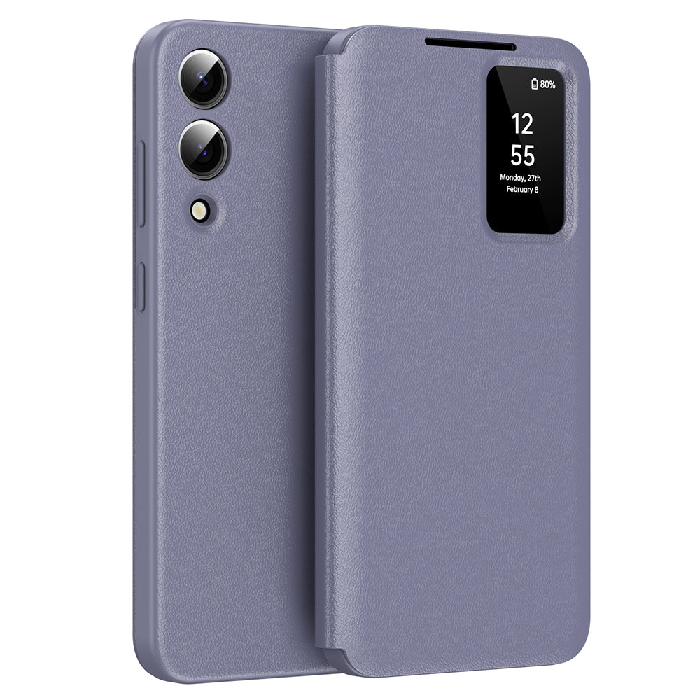 Husă flip Techsuit SmartView Galaxy S25 Edge – Mov – imagine 9