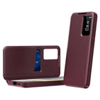 Husă flip Techsuit SmartView Galaxy S25 Ultra – Roșu – imagine 2