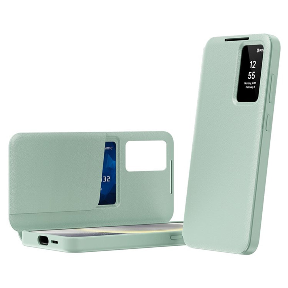 Husă flip Techsuit SmartView Galaxy S25 Ultra – Verde – imagine 8