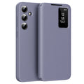 Husă flip Techsuit SmartView Galaxy S24 FE – Mov – imagine 1