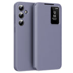 Husă flip Techsuit SmartView Galaxy S24 FE – Mov – imagine 1