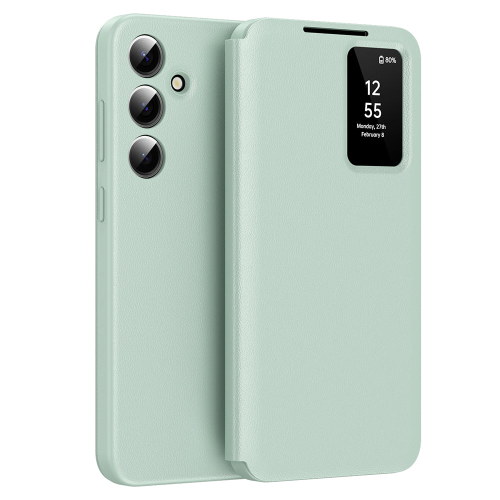 Husă flip Techsuit SmartView Galaxy A55 5G – Verde – imagine 7