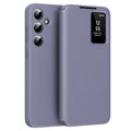 Husă flip Techsuit SmartView Galaxy S24 – Mov – imagine 1