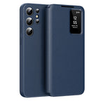 Husă flip Techsuit SmartView Galaxy S24 Ultra – Albastru – imagine 11