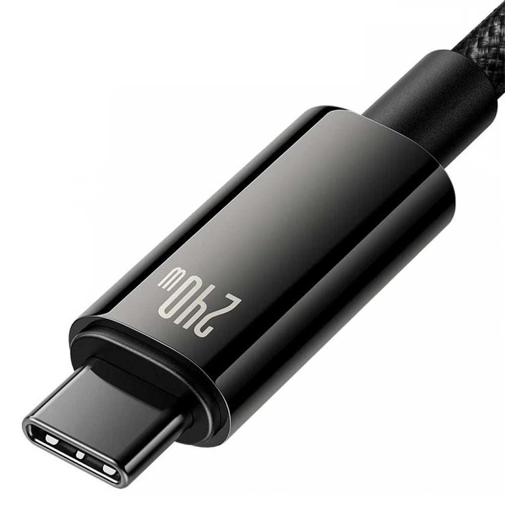 Cablu Baseus Tungsten Gold USB-C la USB-C 240W, 1 m – imagine 4
