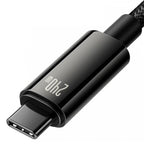 Cablu Baseus Tungsten Gold USB-C la USB-C 240W, 1 m – imagine 4