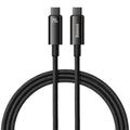 Cablu Baseus Tungsten Gold USB-C la USB-C 240W, 1 m – imagine 1
