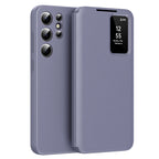 Husă flip Techsuit SmartView Galaxy S23 Ultra – Mov – imagine 1