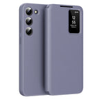 Husă flip Techsuit SmartView Galaxy S23+ – Mov – imagine 1