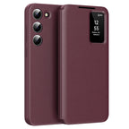 Husă flip Techsuit SmartView Galaxy S23 – Roșu – imagine 7