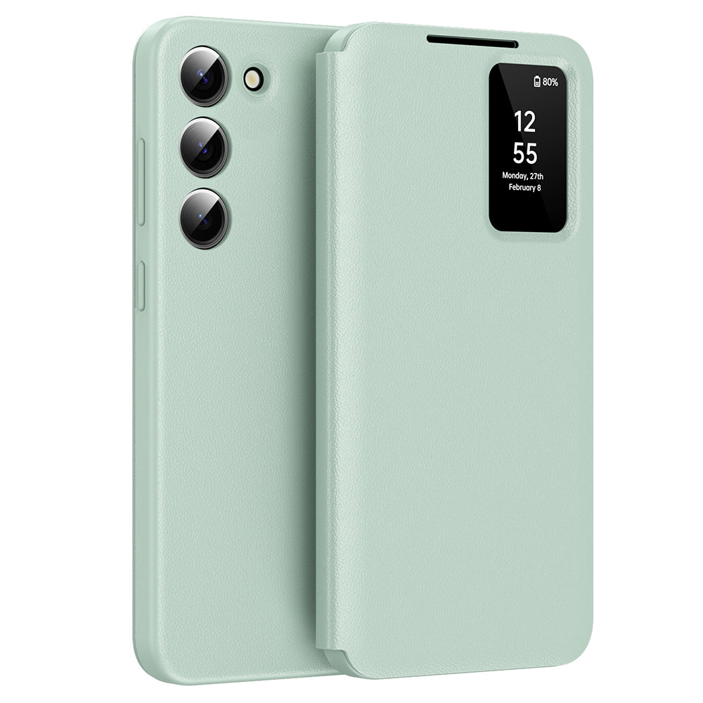 Husă flip Techsuit SmartView Galaxy S23 – Verde – imagine 5