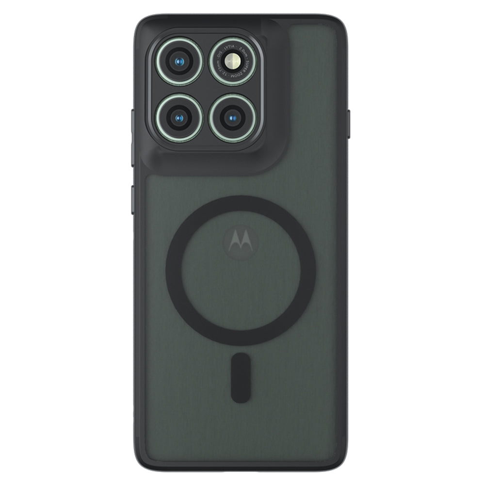Husă Motorola Edge 60 Pro Techsuit PureFrost MagSafe, negru mat – imagine 2