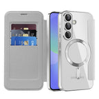 Husă flip Techsuit SmartMag Book Galaxy A36 5G – Gri – imagine 5