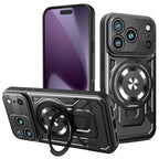 Husă Techsuit RuggedCam MagSafe cu stand iPhone 17 Pro – Negru – imagine 3