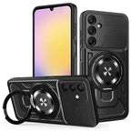 Husă Techsuit RuggedCam MagSafe cu stand Galaxy A25 5G – Negru – imagine 1