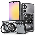 Husă Techsuit RuggedCam MagSafe cu stand Galaxy A25 5G – Gri – imagine 3