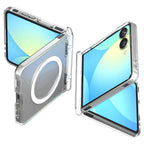 Husă Spigen Ultra Hybrid Pro MagSafe Galaxy Z Flip7 – Transparent – imagine 1