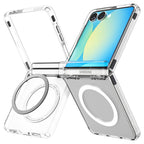 Husă Spigen Ultra Hybrid Pro MagSafe Galaxy Z Flip7 – Transparent – imagine 2