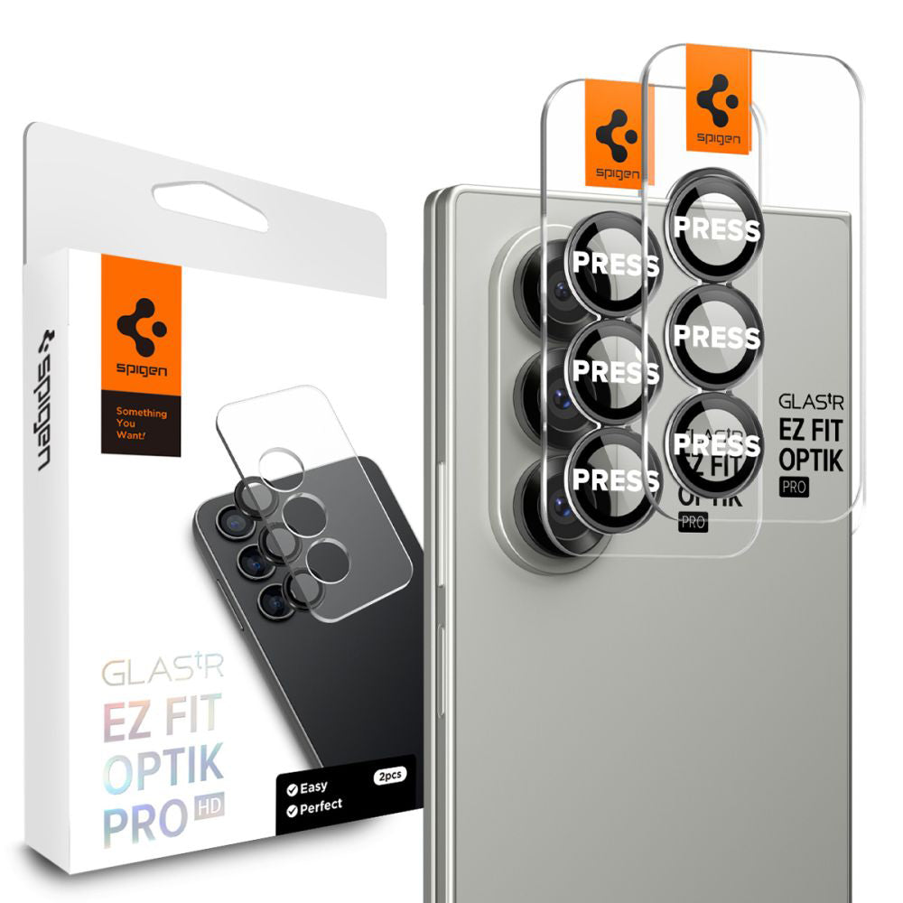 Protecție cameră Spigen Optik.tR EZ Fit Pro HD pentru Samsung Galaxy Z Fold7 / Z Fold8 Ultra – imagine 1