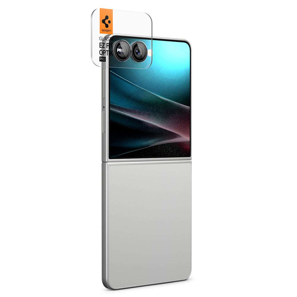 Protecție cameră Spigen Optik.tR EZ Fit Pro HD pentru Samsung Galaxy Z Flip7 / Z Flip8 – imagine 2