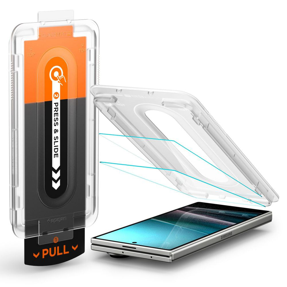 Folie de sticlă Spigen Glas.tR EZ Fit Pro HD pentru Samsung Galaxy Z Fold7 / Z Fold8 Ultra – 2 folii – imagine 7