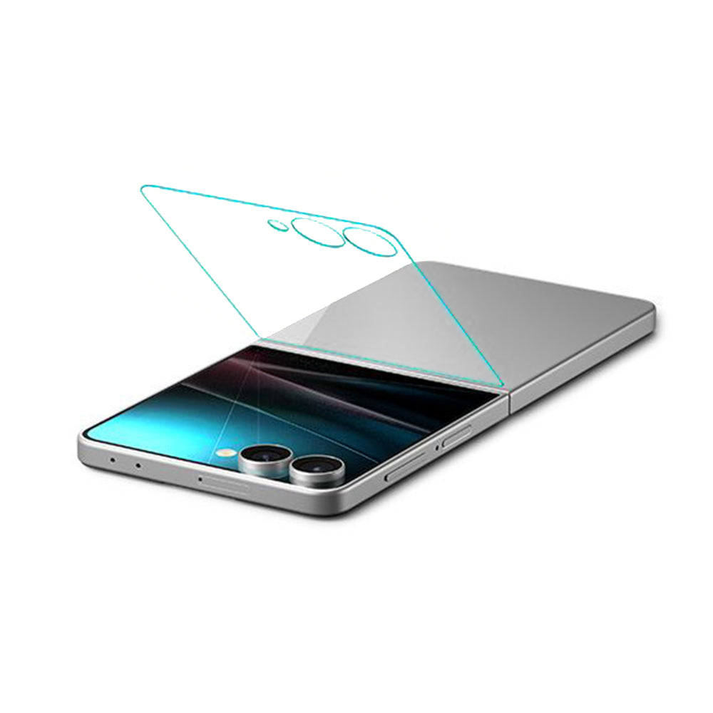 Folie de sticlă Spigen Glas.tR EZ Fit HD pentru Samsung Galaxy Z Flip7 / Z Flip8 – 1 folie – imagine 4