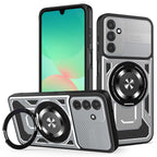 Husă Techsuit RuggedCam MagSafe cu stand Galaxy A26 5G – Gri – imagine 4