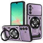 Husă Techsuit RuggedCam MagSafe cu stand Galaxy A26 5G – Mov – imagine 1