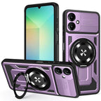 Husă Techsuit RuggedCam MagSafe cu stand Galaxy A06 – Mov – imagine 2