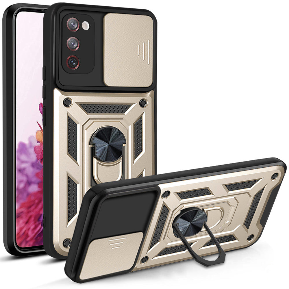 Husă Techsuit CamShield Galaxy S20 FE – Auriu – imagine 2