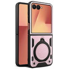 Husă Techsuit CamGuard Pro Galaxy Z Flip7 – Auriu roz – imagine 4