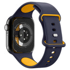 Curea din silicon Spigen Nano Pop Apple Watch 42 / 44 / 45 / 46 / 49 mm – Bleumarin (Blueberry Navy) – imagine 9