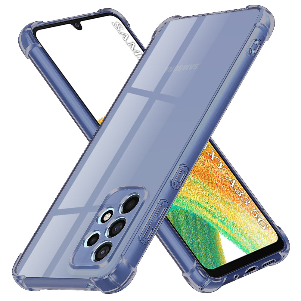 Husă transparentă Techsuit Shockproof Clear Silicone Galaxy A33 5G – imagine 1