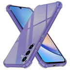 Husă transparentă Techsuit Shockproof Clear Silicone Galaxy A34 5G – Negru fumuriu – imagine 2