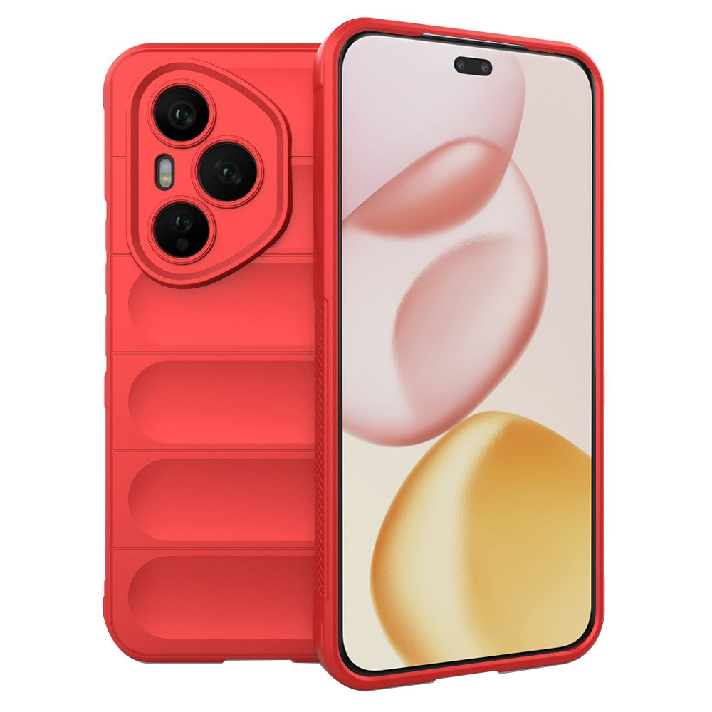 Husă Honor 400 Pro Techsuit Magic Shield, roșu – imagine 1