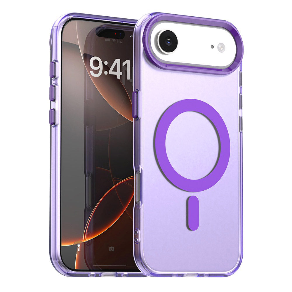 Husă Techsuit CandyCase MagSafe iPhone Air – Mov – imagine 3