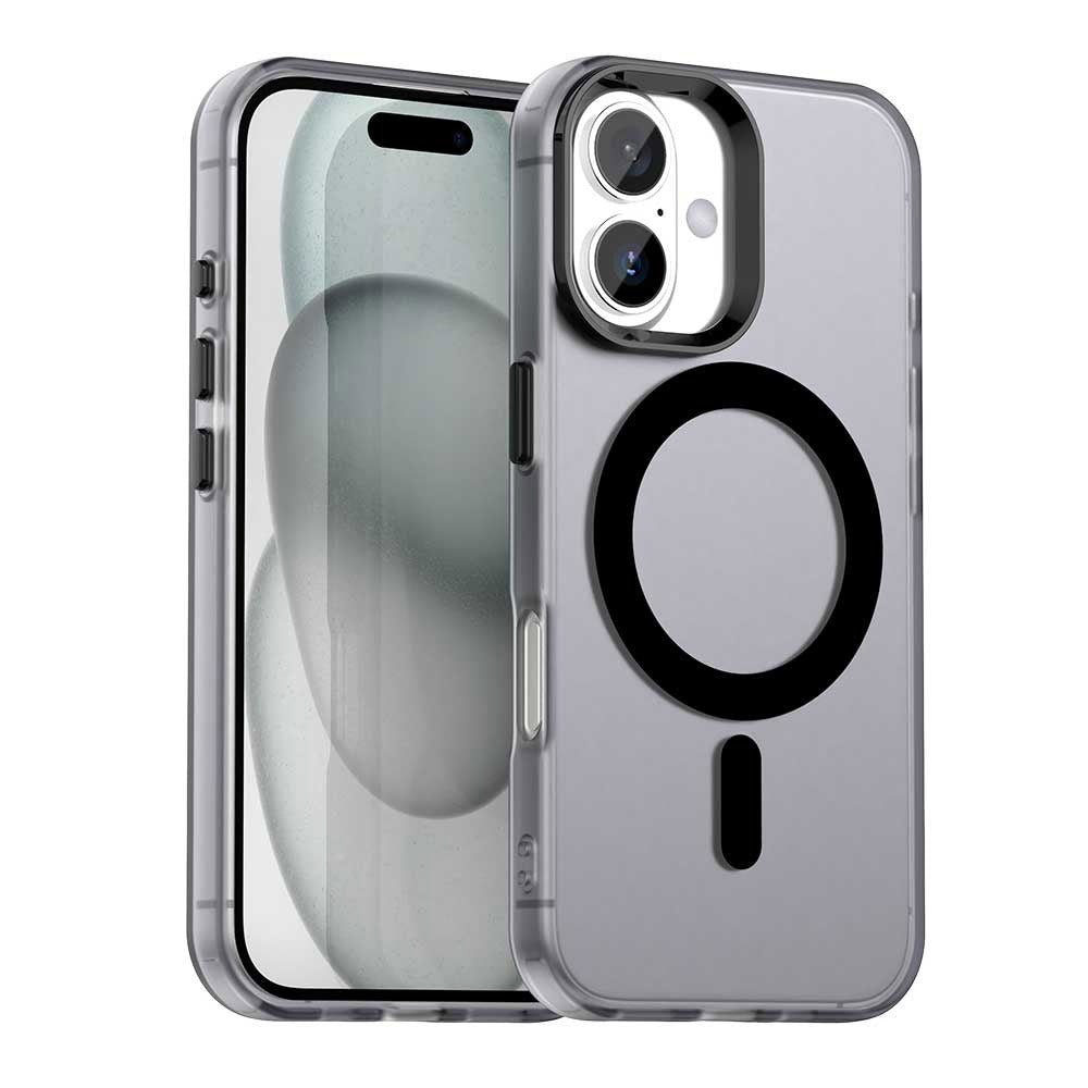 Husă Techsuit CandyCase MagSafe iPhone 17 – Negru – imagine 1