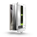 Folie sticlă Techsuit CrystalHD Galaxy S24 Ultra, amprentă, 2 buc. – Privacy (anti-spion) – imagine 5