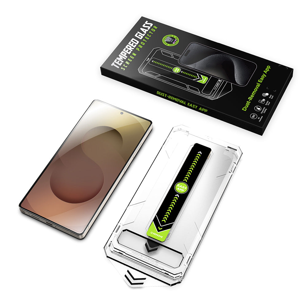 Folie Techsuit TitanGlass CrystalHD Galaxy S25 Ultra, 2 buc. – imagine 6